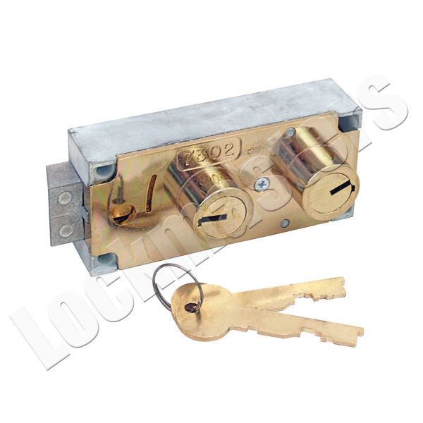 Bullseye LeFebure safe deposit lock image