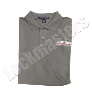 LSI Classic Steel Gray Logo Polo